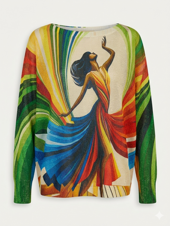 The Radiant Muse Linen Top