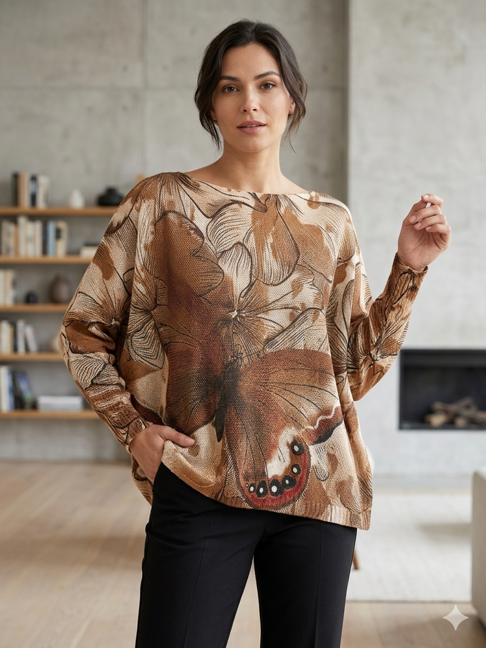 The Radiant Muse Linen Top