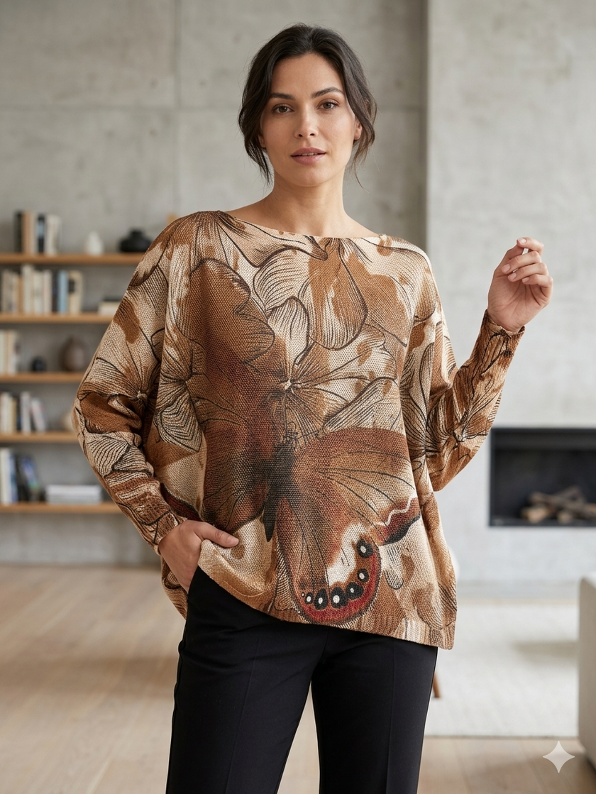 The Radiant Muse Linen Top