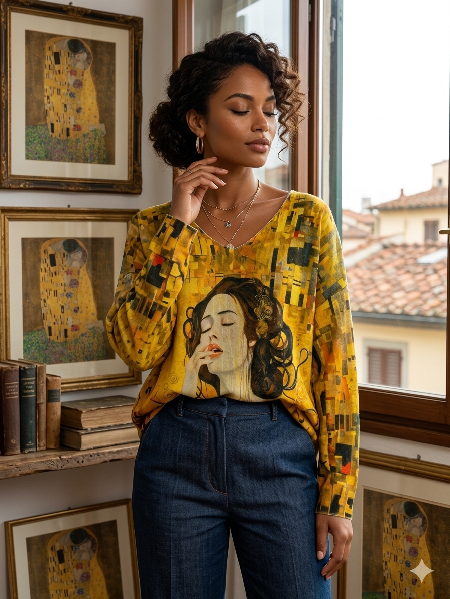 The Radiant Muse Linen Top