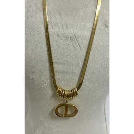 Luxe Link CD Statement Necklace