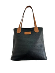The Aria Perforated Vegan Leather Tote