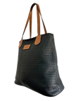 The Aria Perforated Vegan Leather Tote