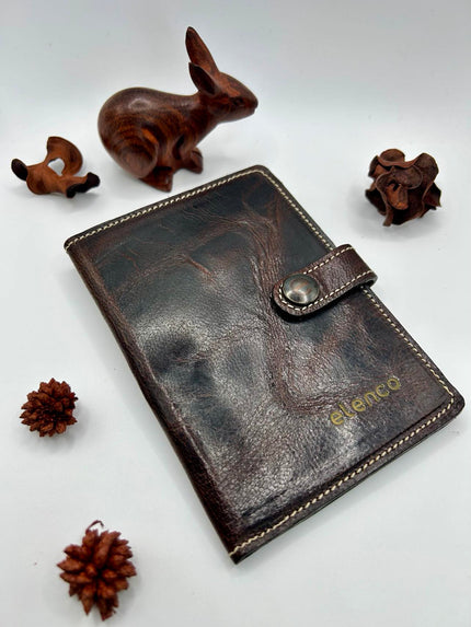 Elenco Sustainable Distressed Cork Passport Holder