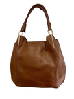 The Verona Braided Hobo – Heritage Tan