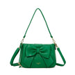 The Colette Bow Bag – Emerald Green