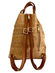 The Atlas Herringbone Cork Backpack