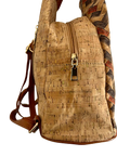 The Atlas Herringbone Cork Backpack