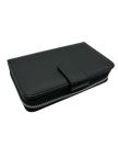 Coveri Collection Grained Zip-Around Organizer Wallet
