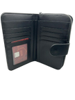 Coveri Collection Grained Zip-Around Organizer Wallet