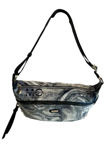 David Jones Marble Jacquard Crossbody Bag