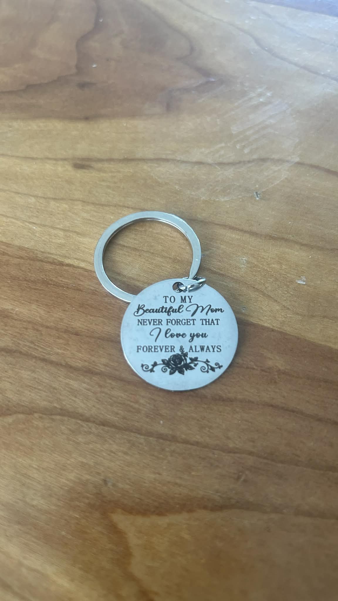 Stainless Steel Keyring