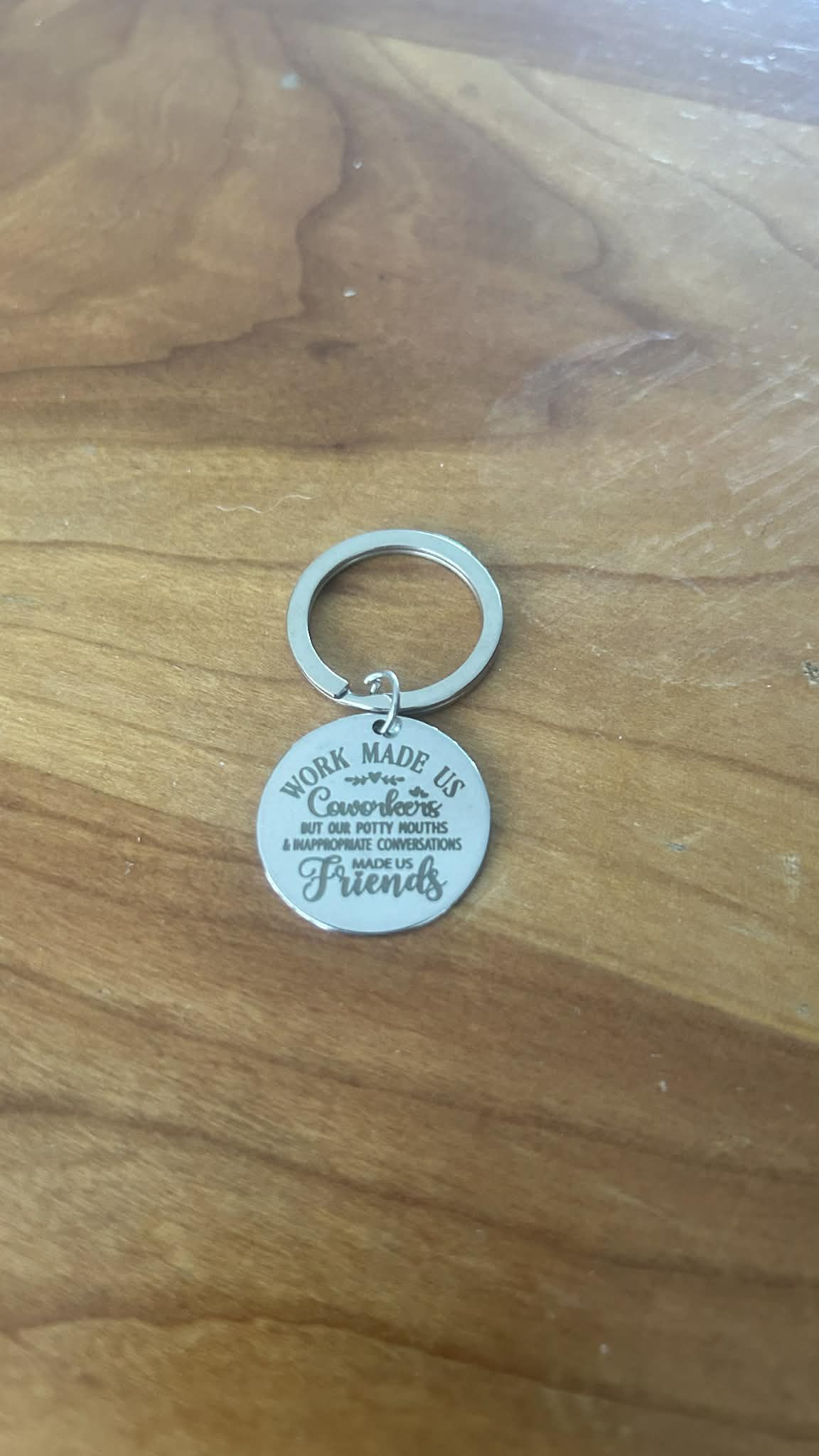 Stainless Steel Keyring