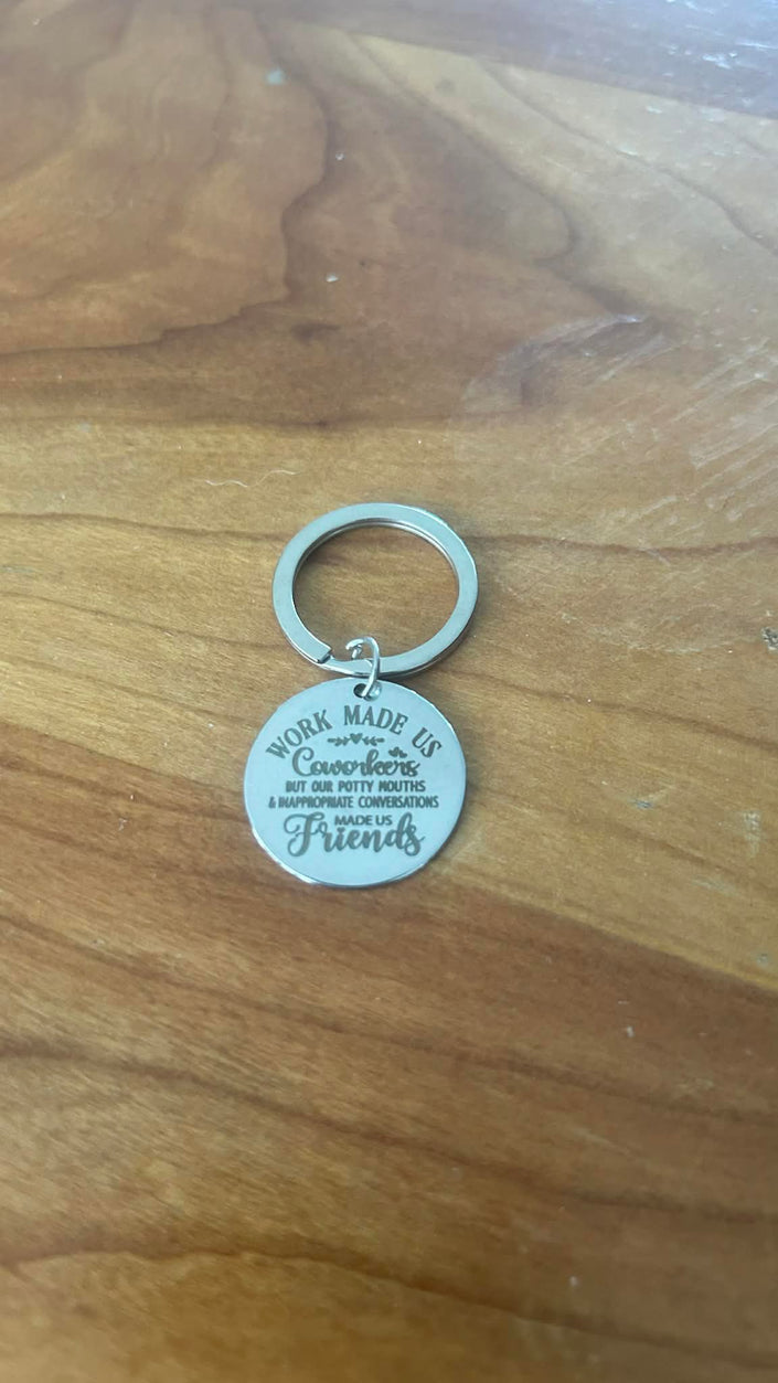 Stainless Steel Keyring
