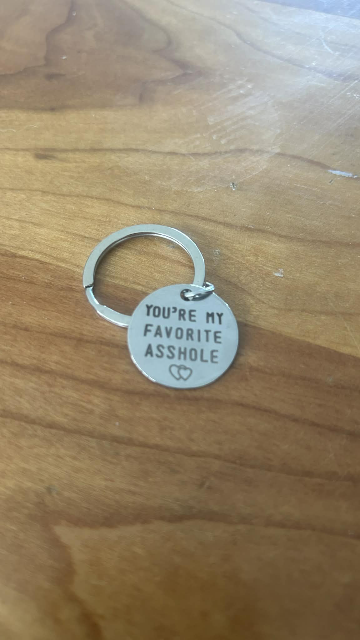 Stainless Steel Keyring