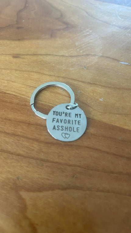 Stainless Steel Keyring