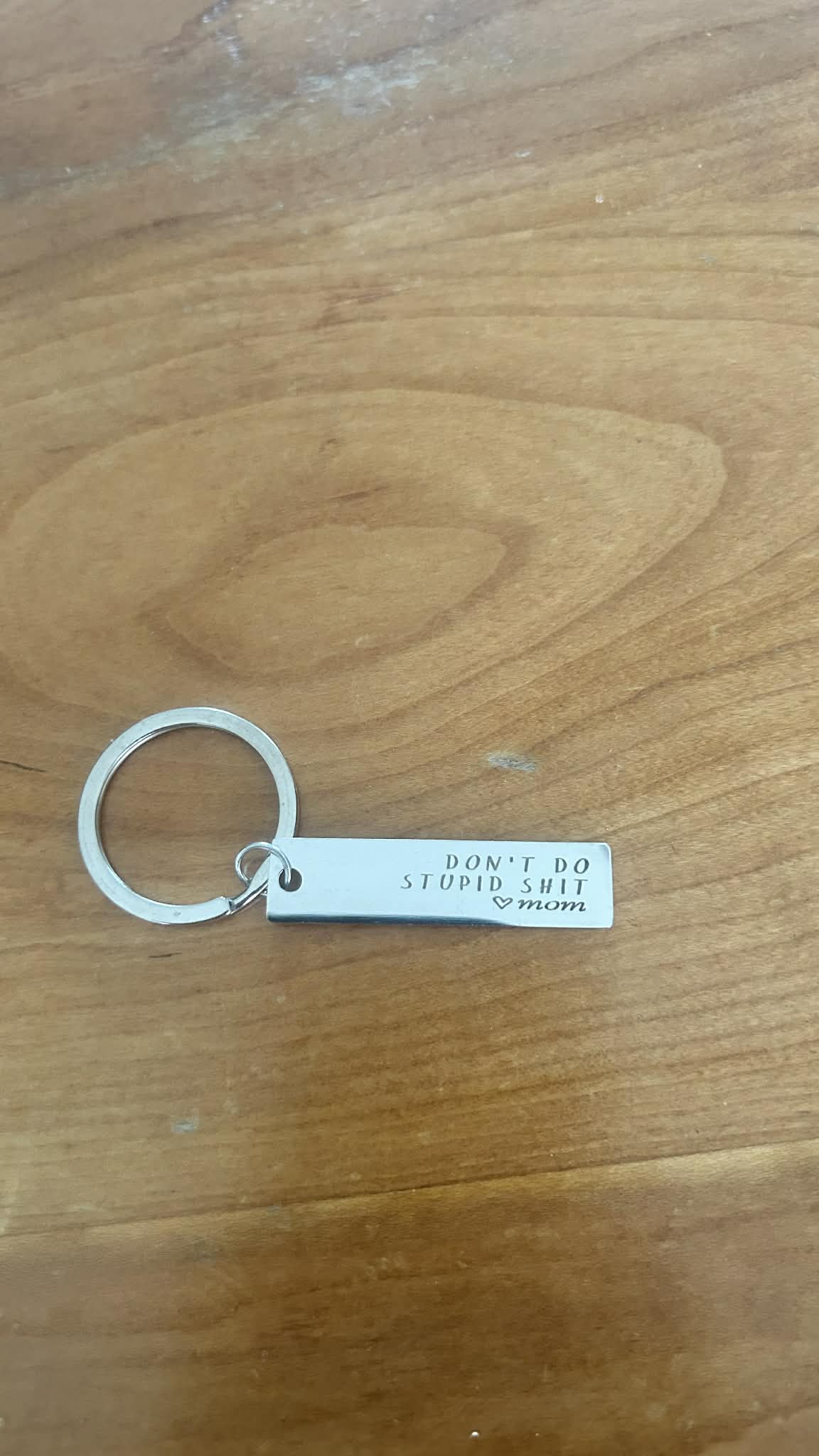 Stainless Steel Keyring