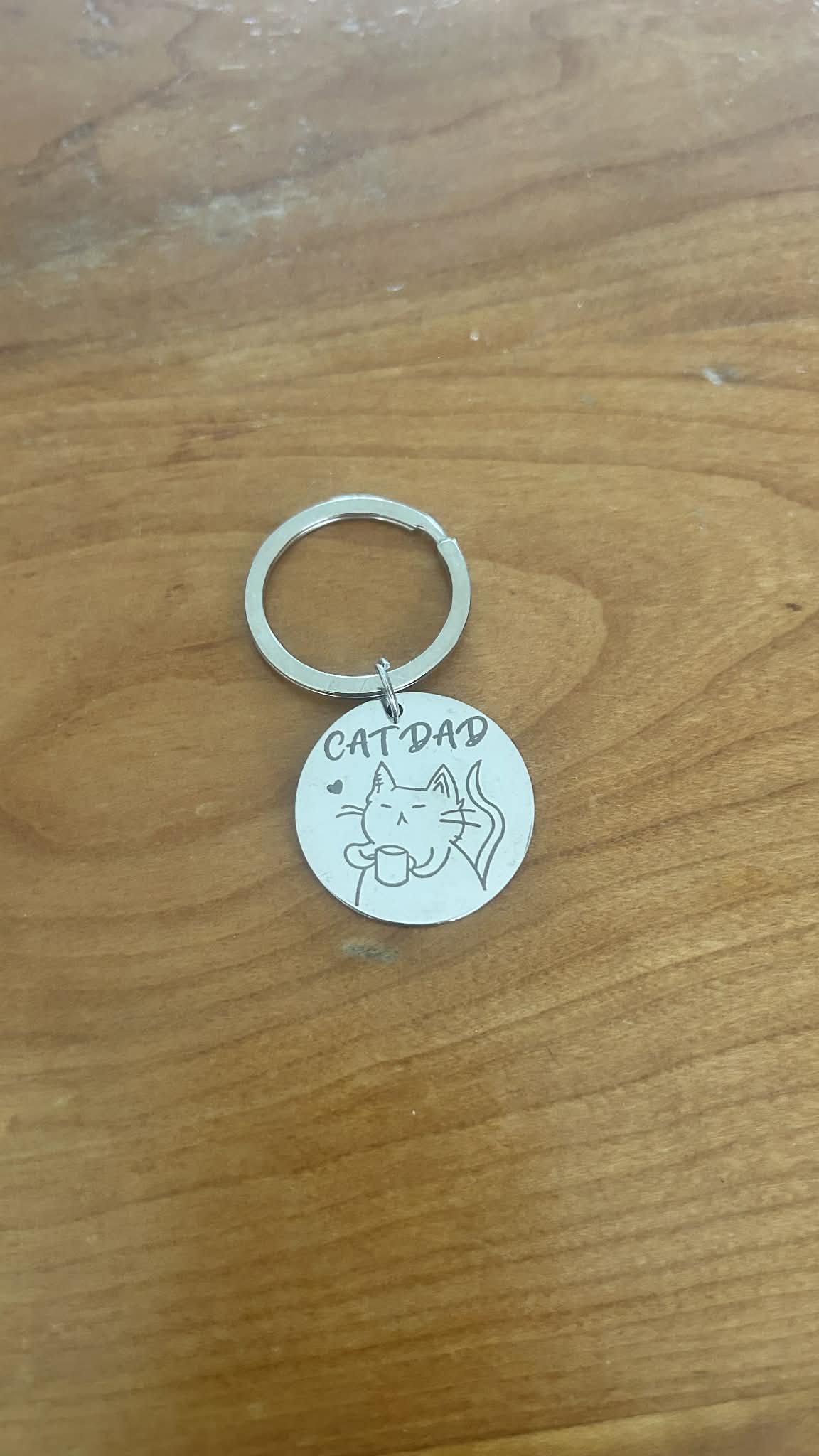 Stainless Steel Keyring