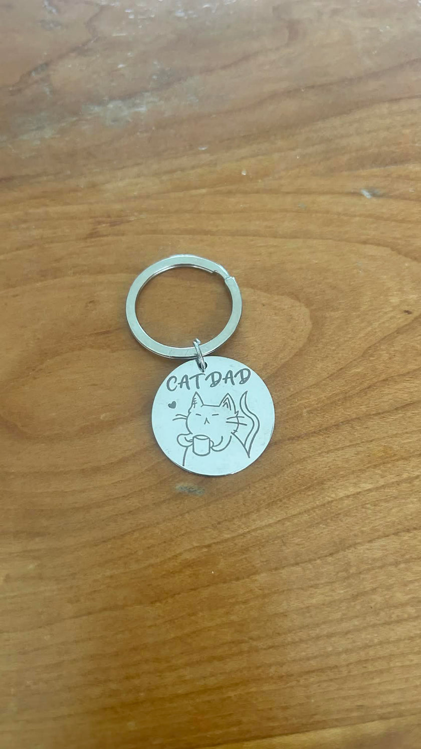 Stainless Steel Keyring