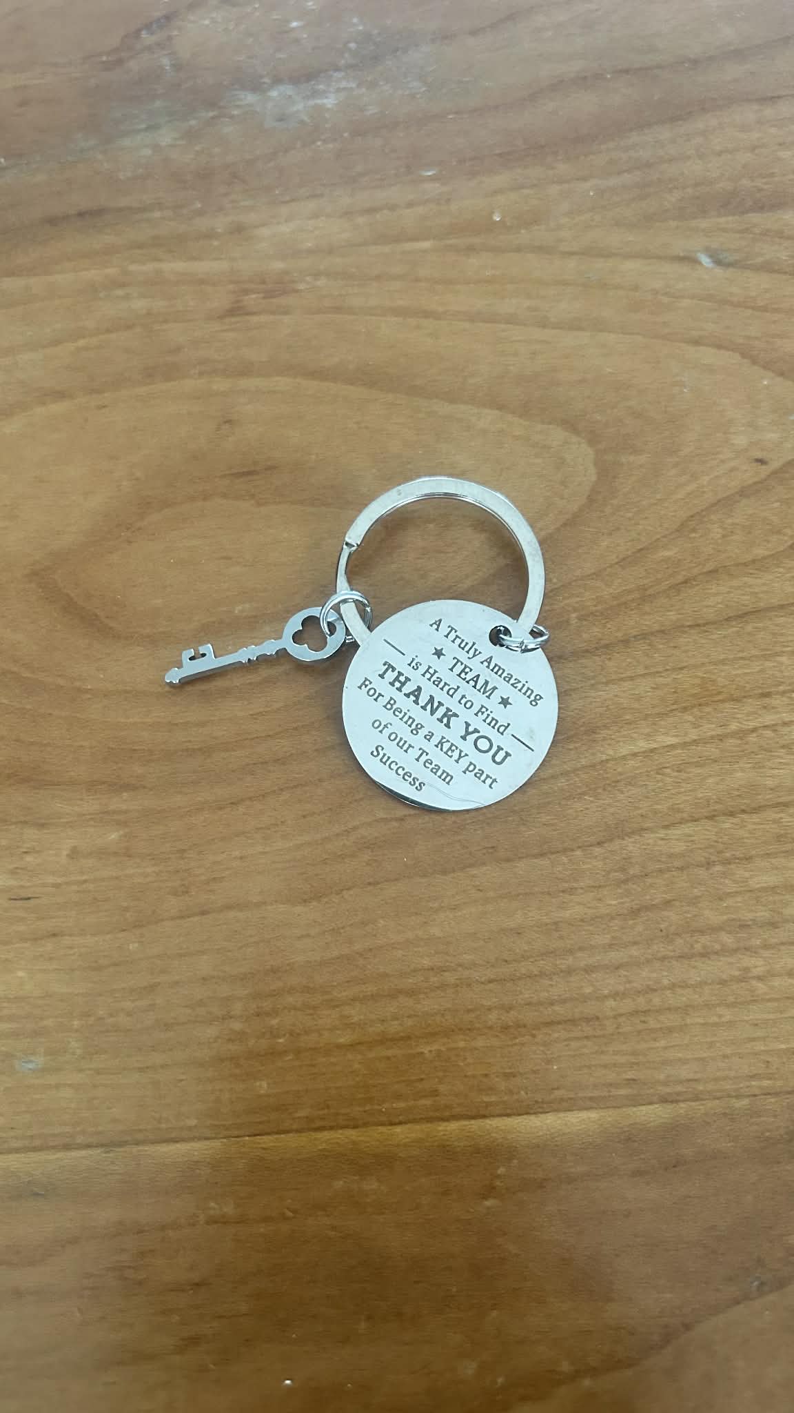 Stainless Steel Keyring