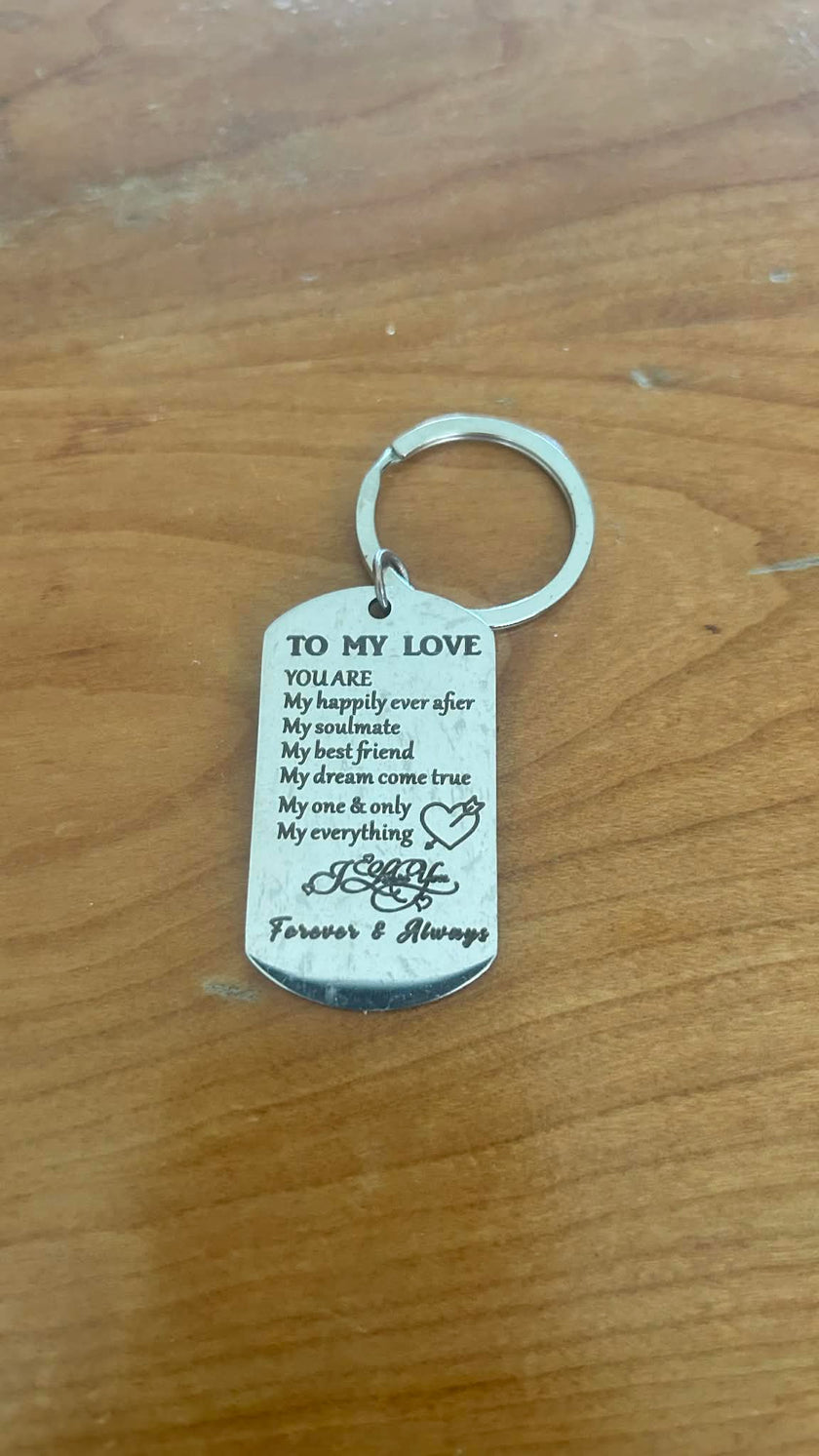 Stainless Steel Keyring