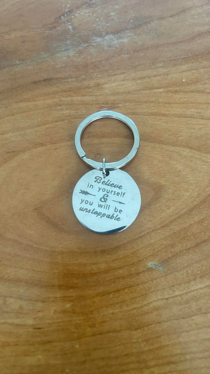 Stainless Steel Keyring