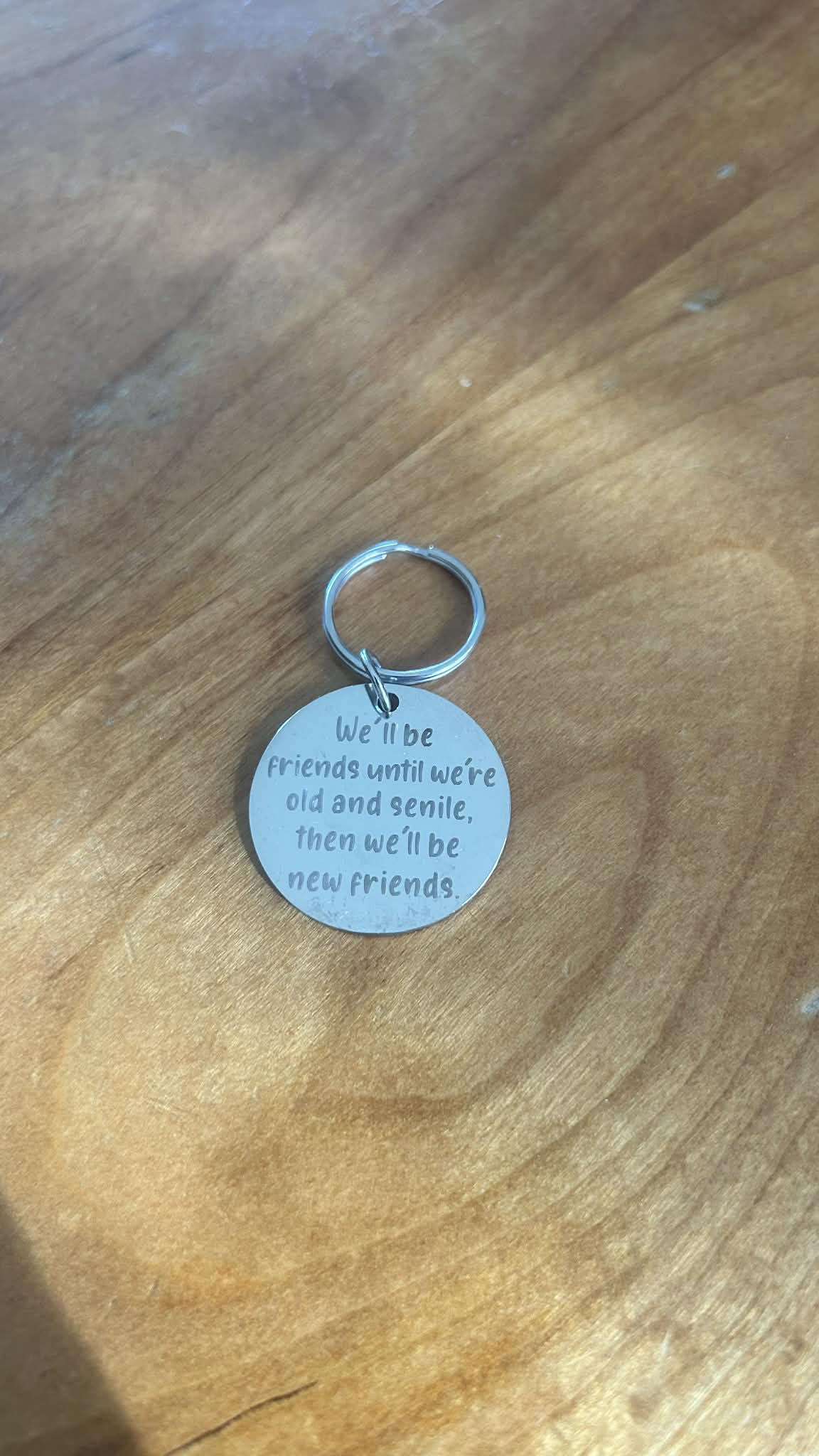 Stainless Steel Keyring