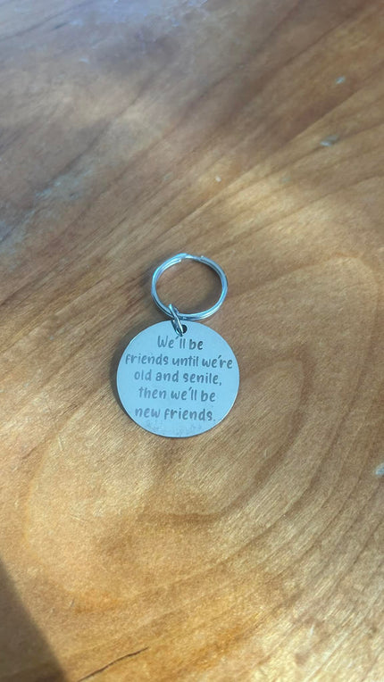Stainless Steel Keyring