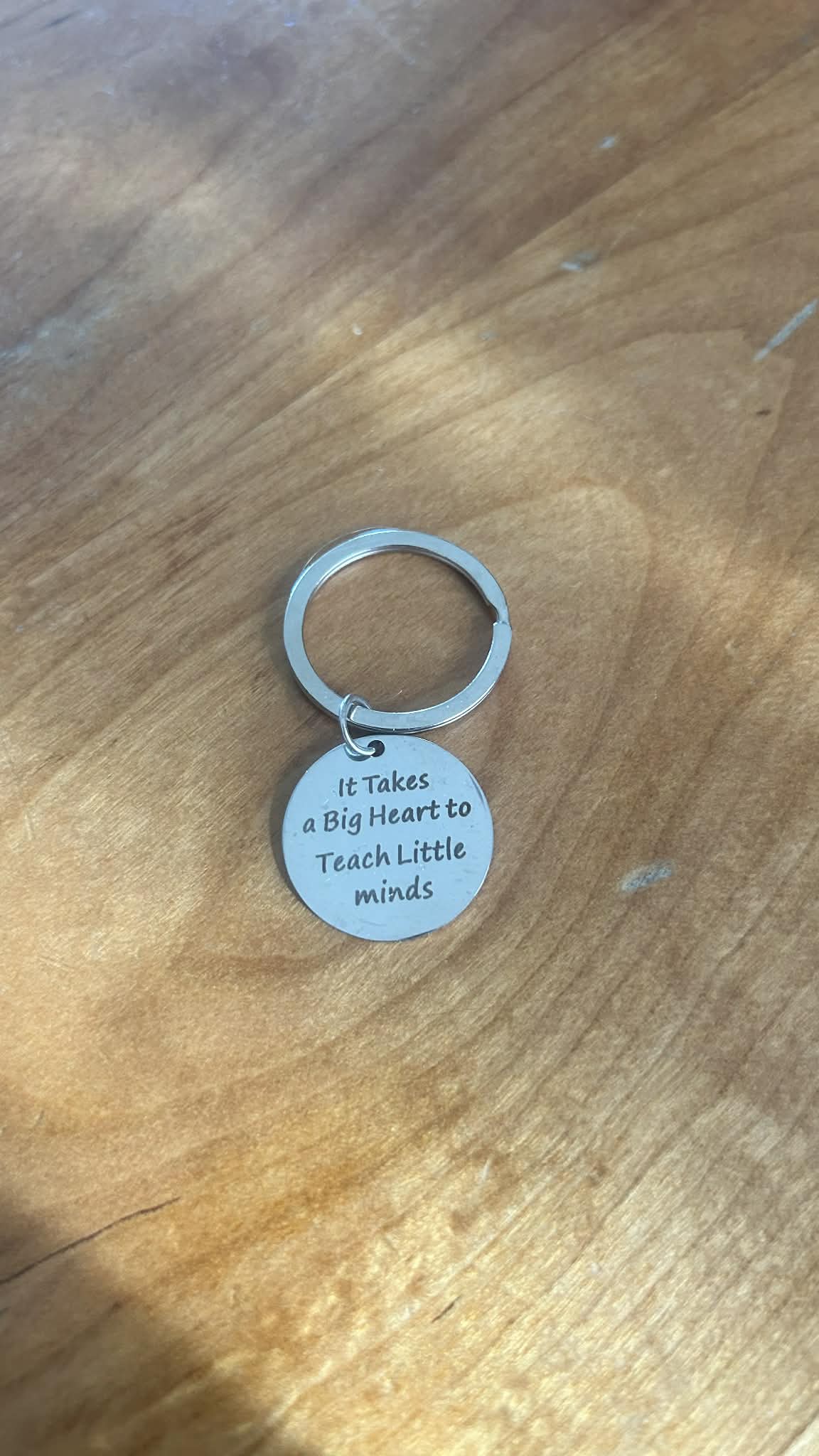 Stainless Steel Keyring