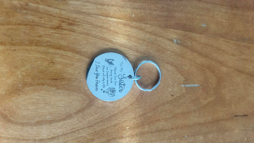 Stainless Steel Keyring