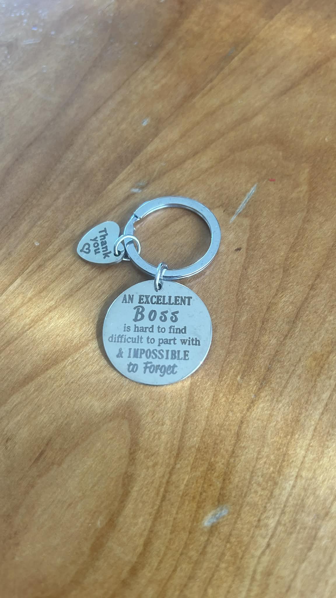 Stainless Steel Keyring