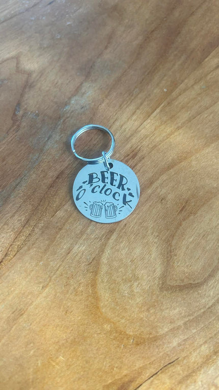 Stainless Steel Keyring