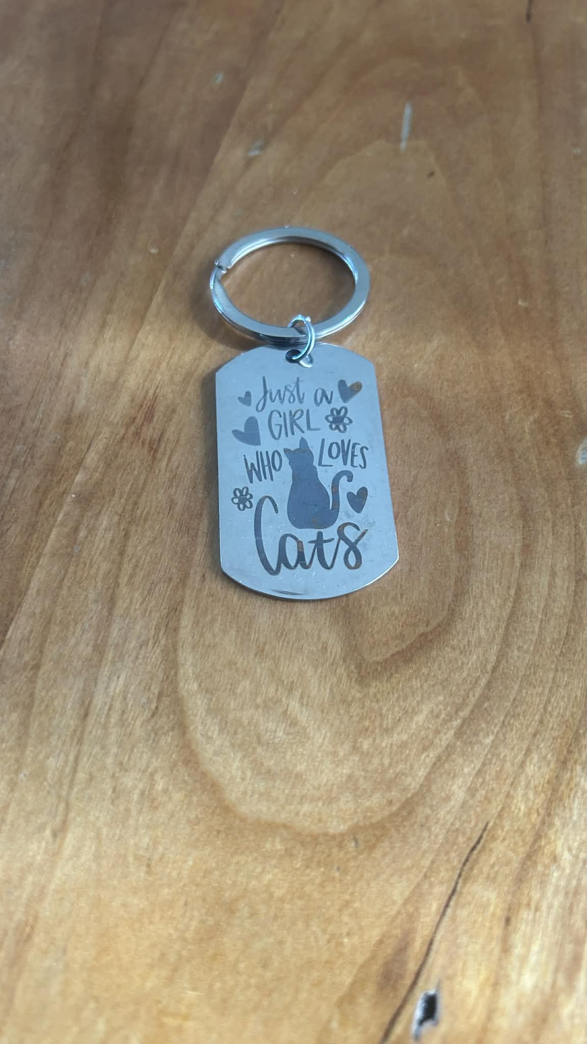 Stainless Steel Keyring