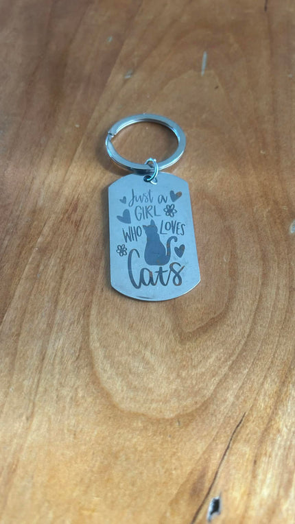 Stainless Steel Keyring