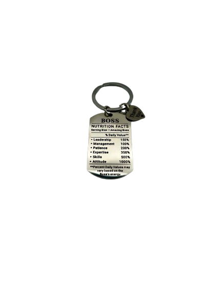 Stainless Steel Keyring