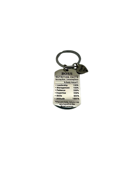 Stainless Steel Keyring