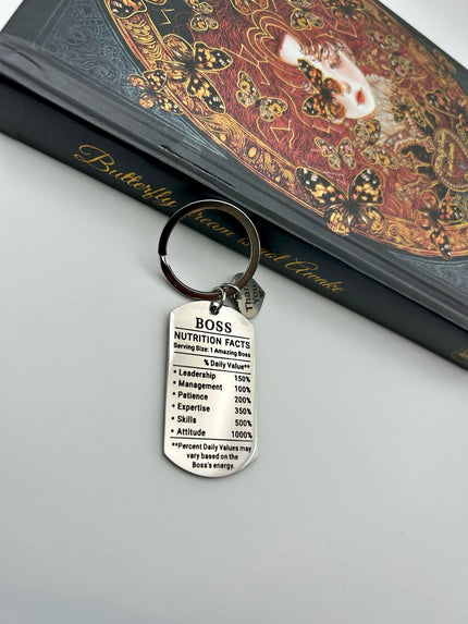Stainless Steel Keyring