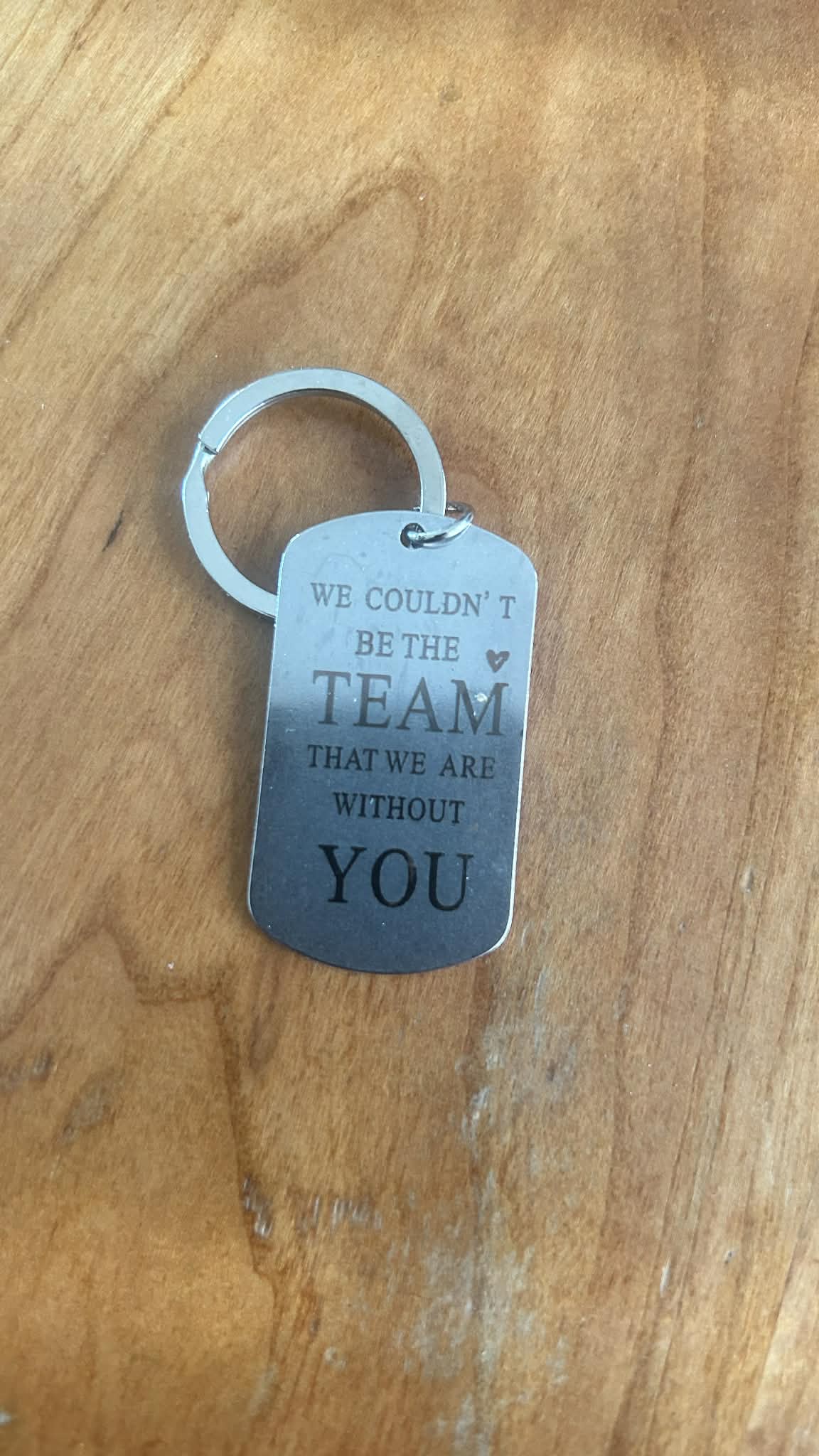 Stainless Steel Keyring